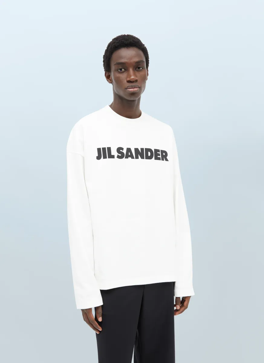 Logo Print Long Sleeve T-Shirt