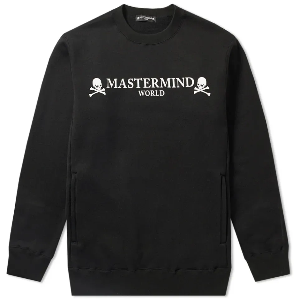Grosgrain Skull Zip Sweat