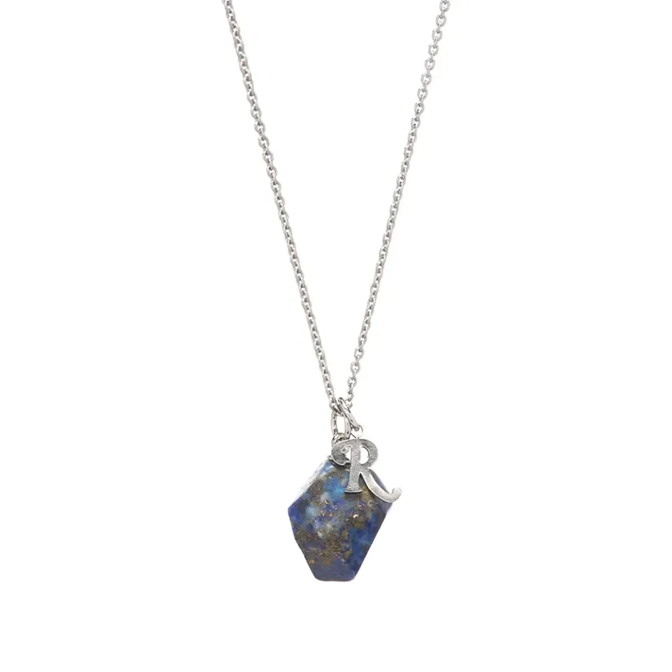 Stone Pendant and Necklace