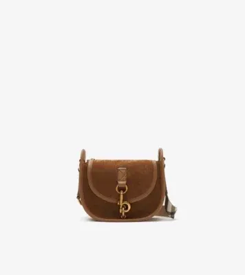 Mini B Clip Messenger Bag in Hazel brown