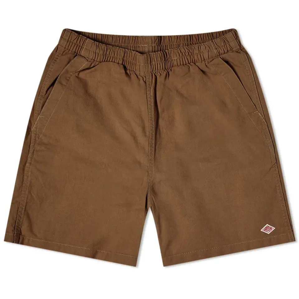 Cotton Canvas Shorts