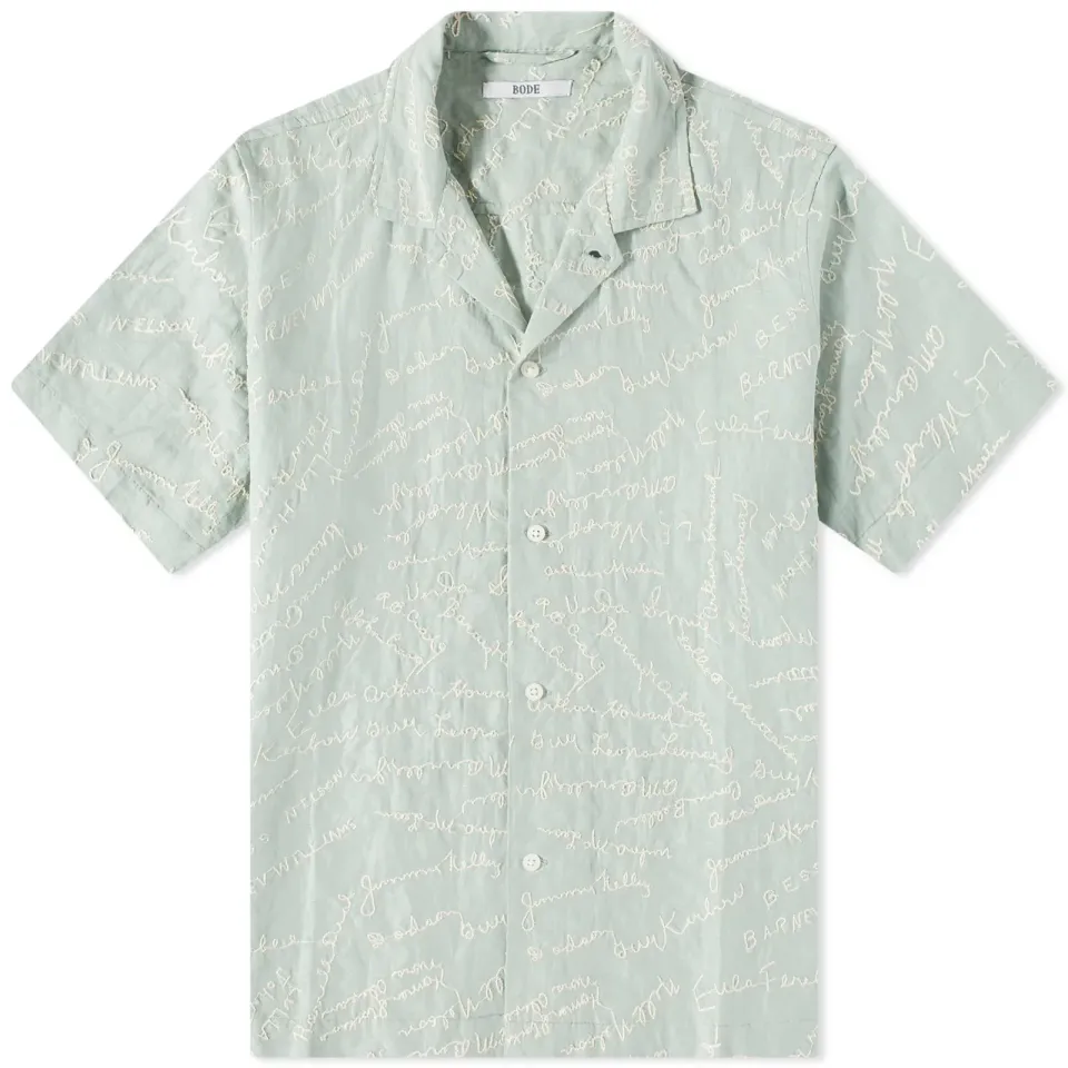 Signature Embroidered Vacation Shirt