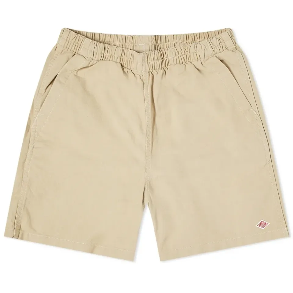 Cotton Canvas Shorts