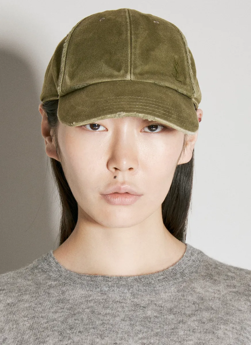 Cassandre Denim Baseball Cap