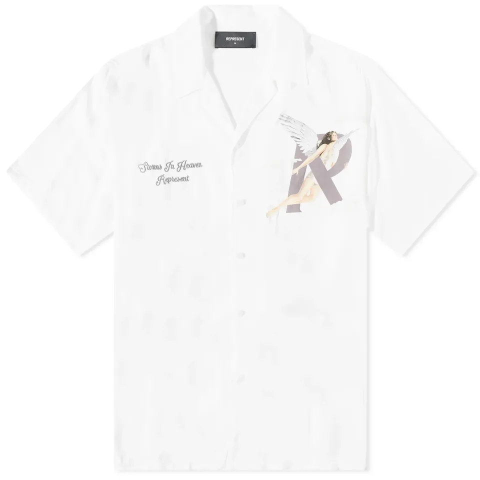 Storms In Heaven Satin Shirt