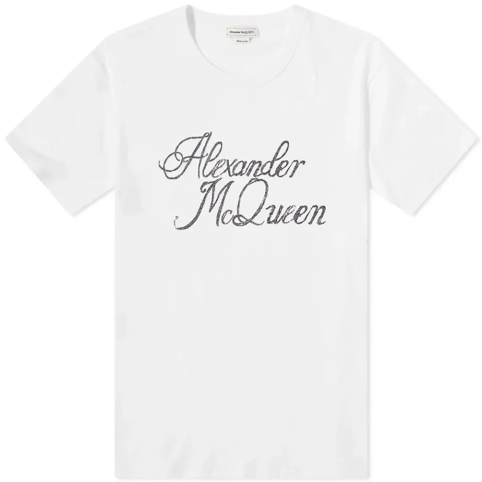 Script Logo Printed T-Shirt