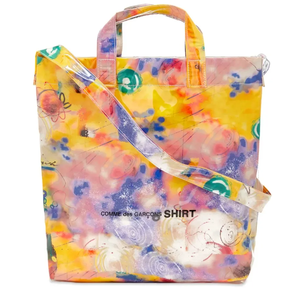 Comme des Garcons SHIRT Futura Print C Tote Bag