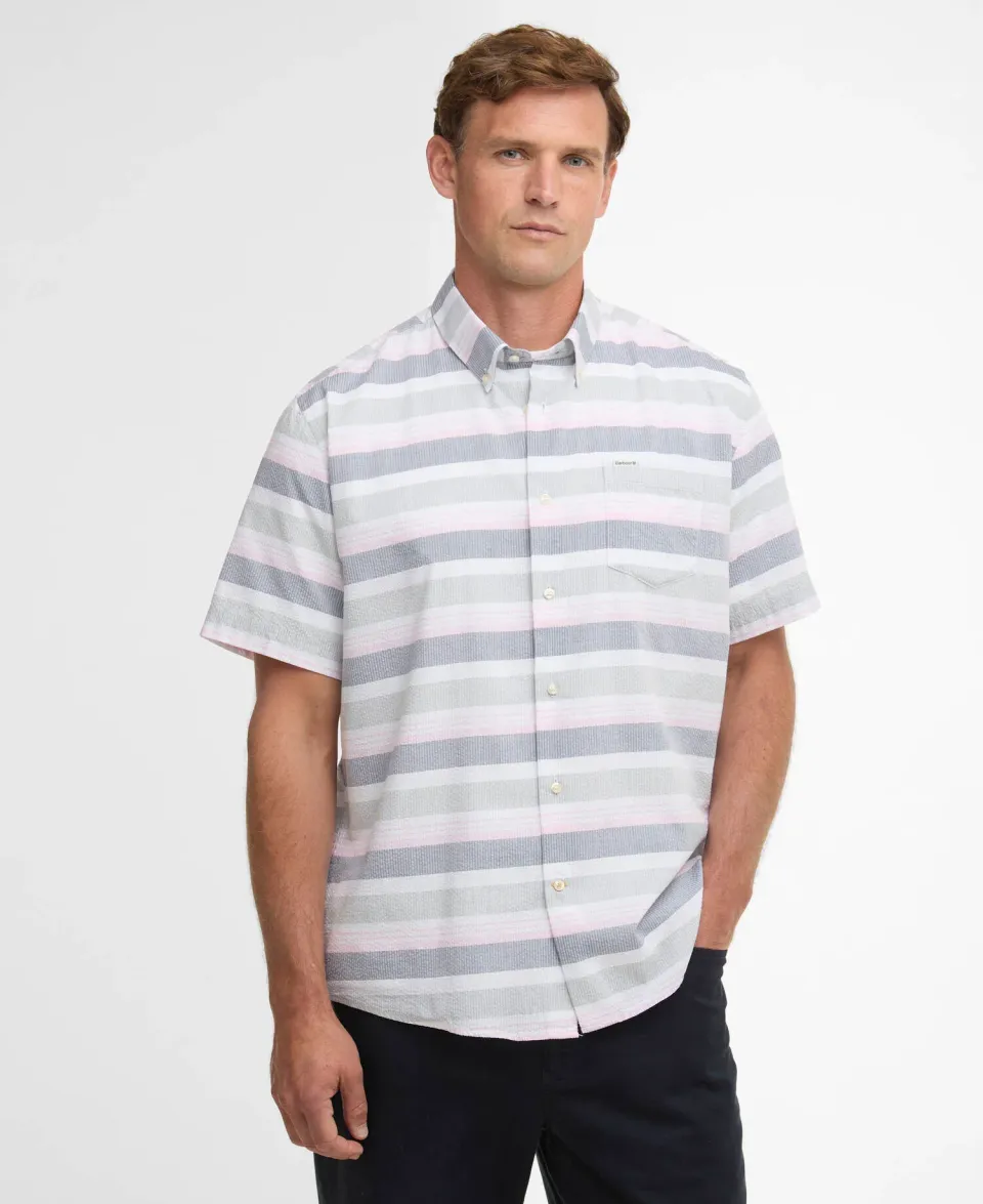 Chathill Striped Regular Short-Sleeved Shirt