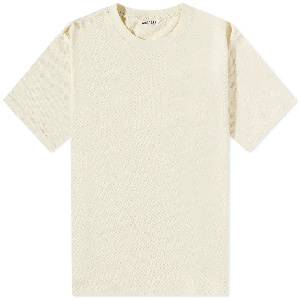 Cotton Mesh T-Shirt