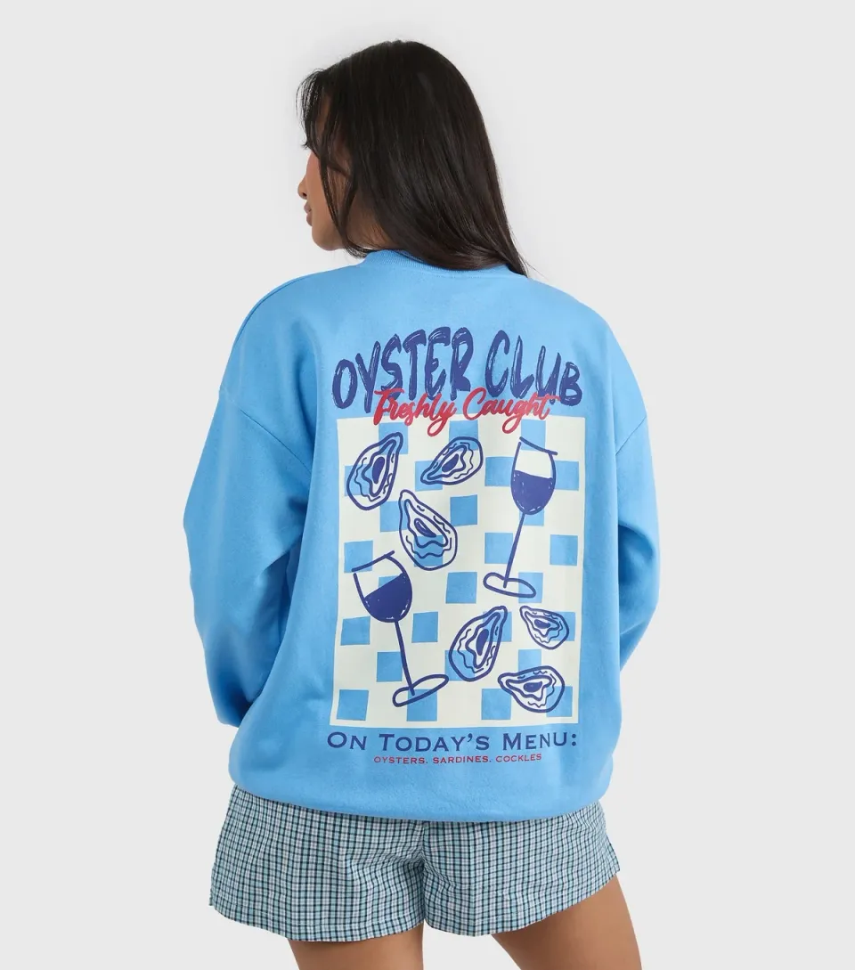 Women's Blue Oyster Club Sweatshirt