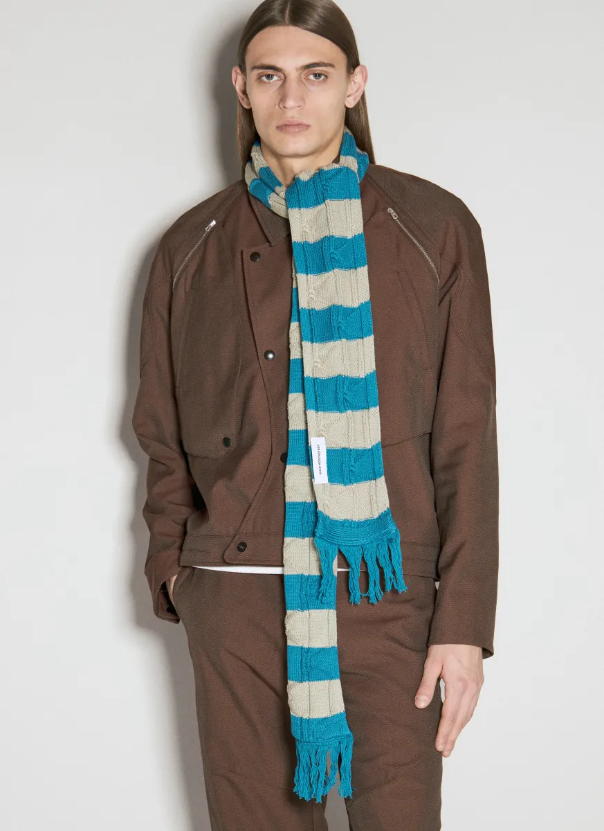 Merli Striped Scarf