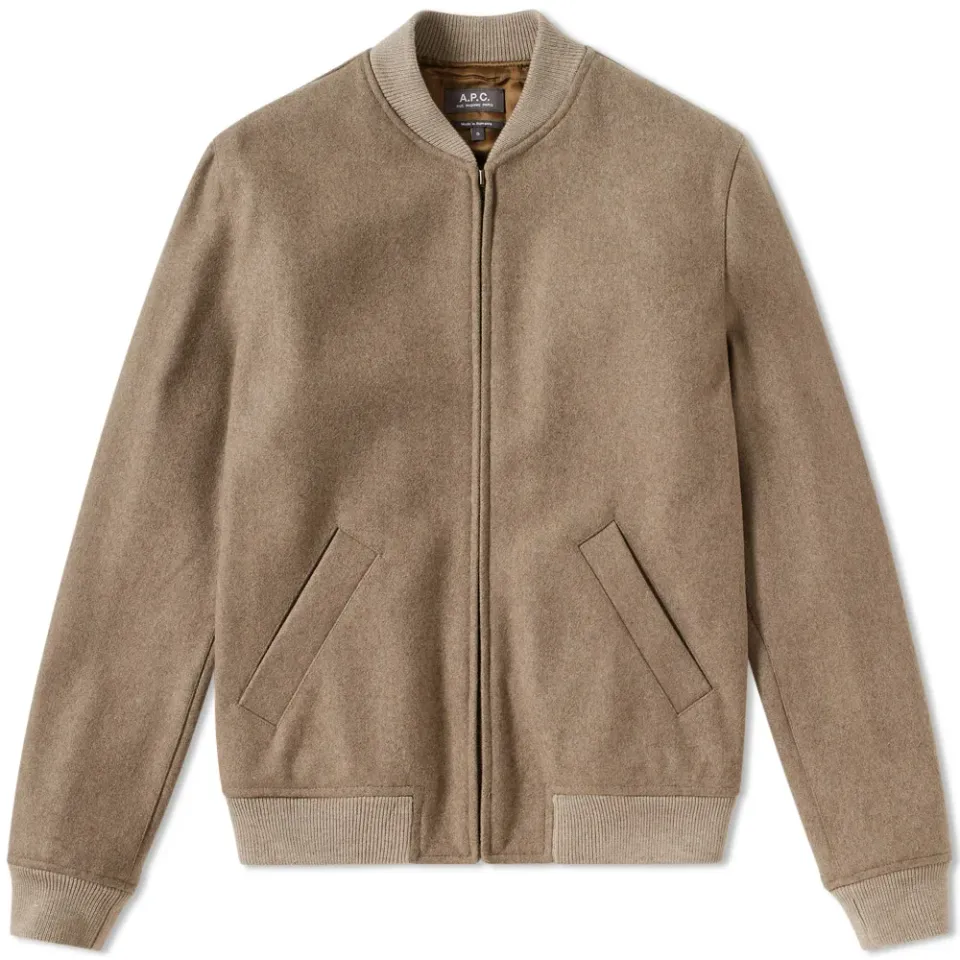 A.P.C. Gaston Wool Bomber Jacket