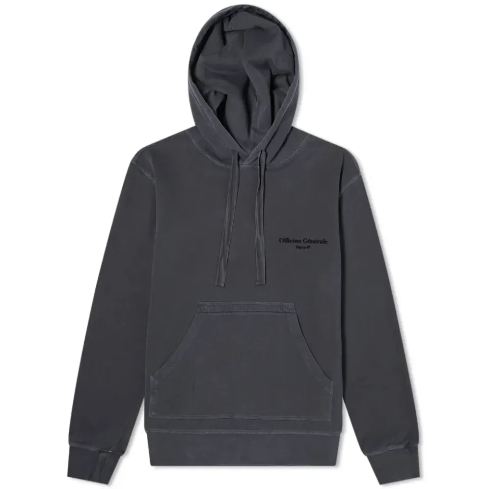 Officine Générale Olivier Flock Logo Hoodie