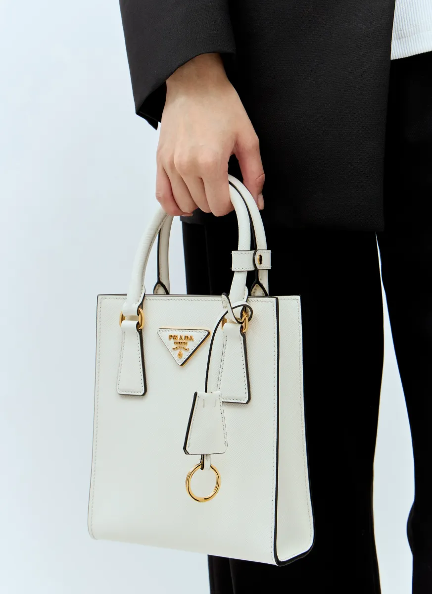 Saffiano Leather Handbag