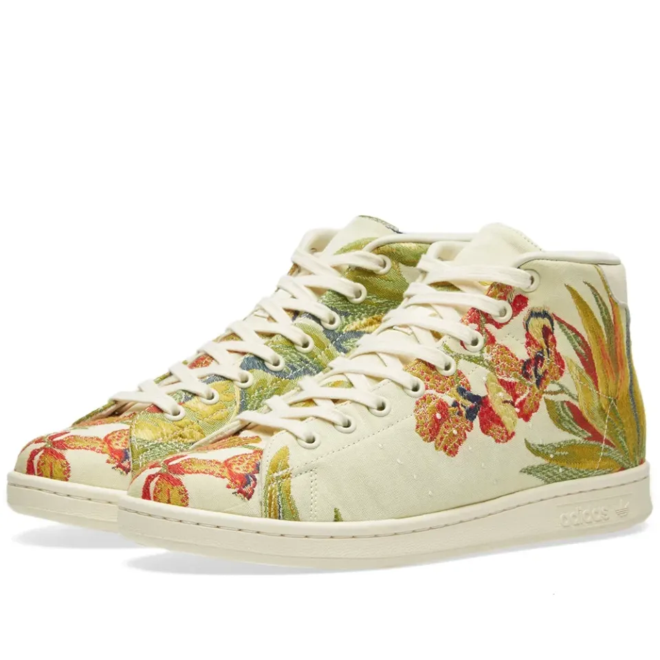 x Pharrell Williams Stan Smith Mid Jacquard