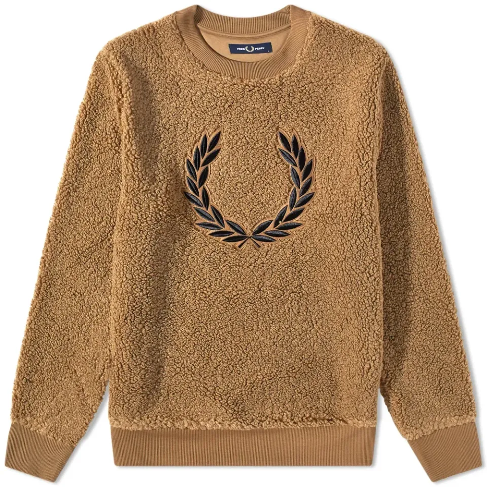 Borg Fleece Crew Sweat