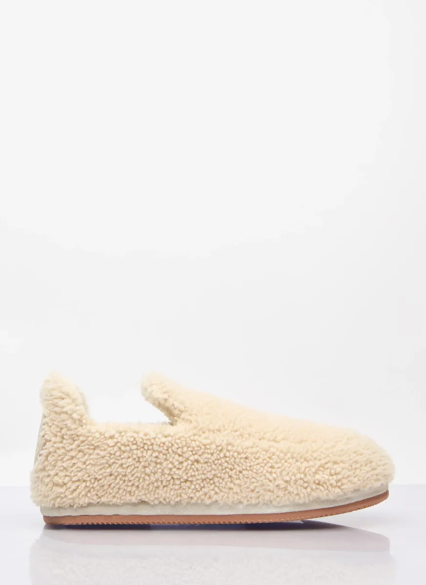 Snug Shearling Flats
