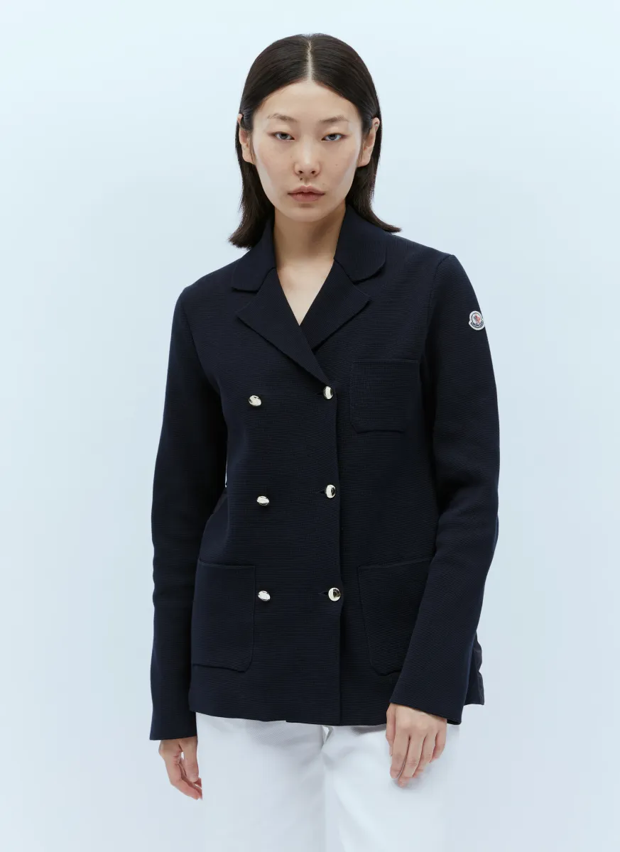 Padded Knit Blazer