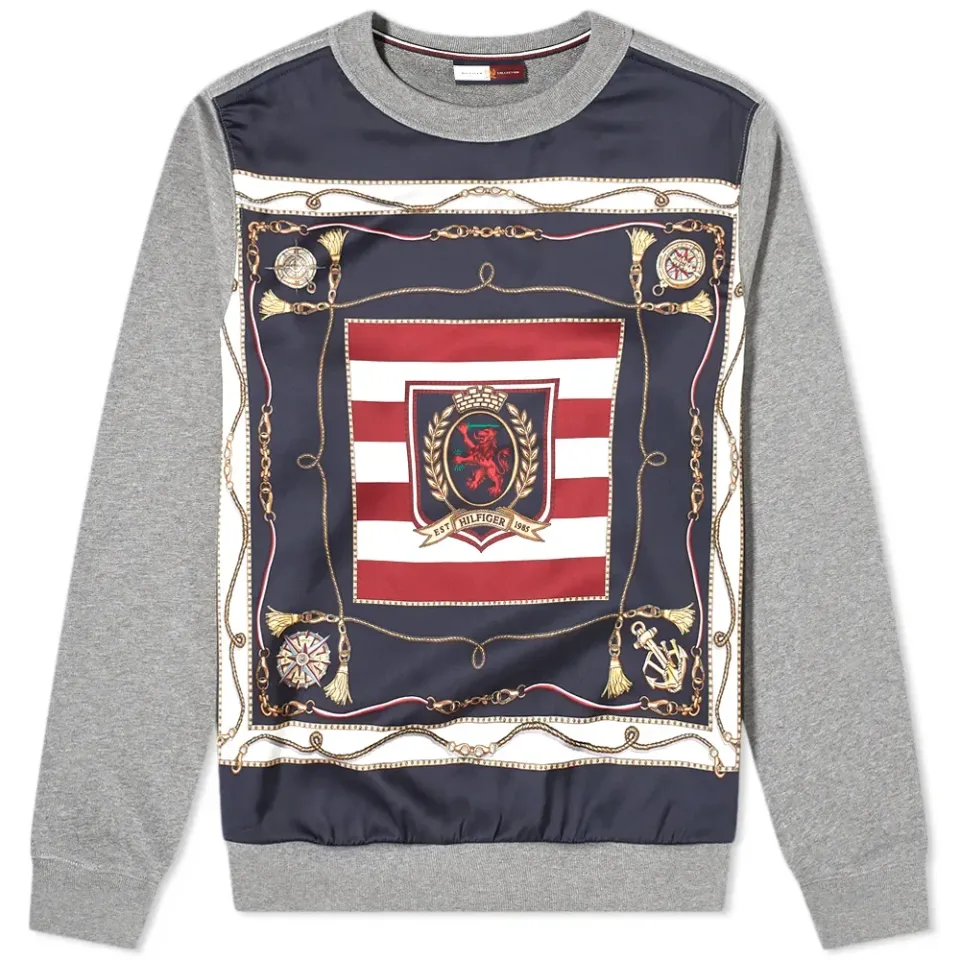 Crest Frame Crew Sweat