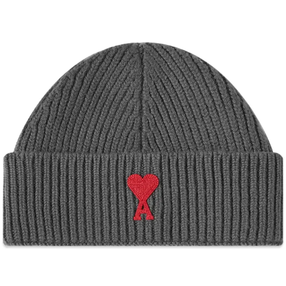 AMI A Heart Logo Beanie