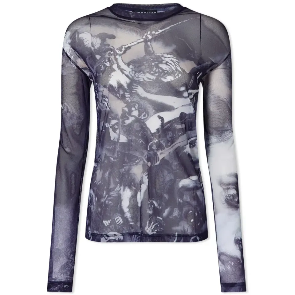 Nostalgia Mesh Top