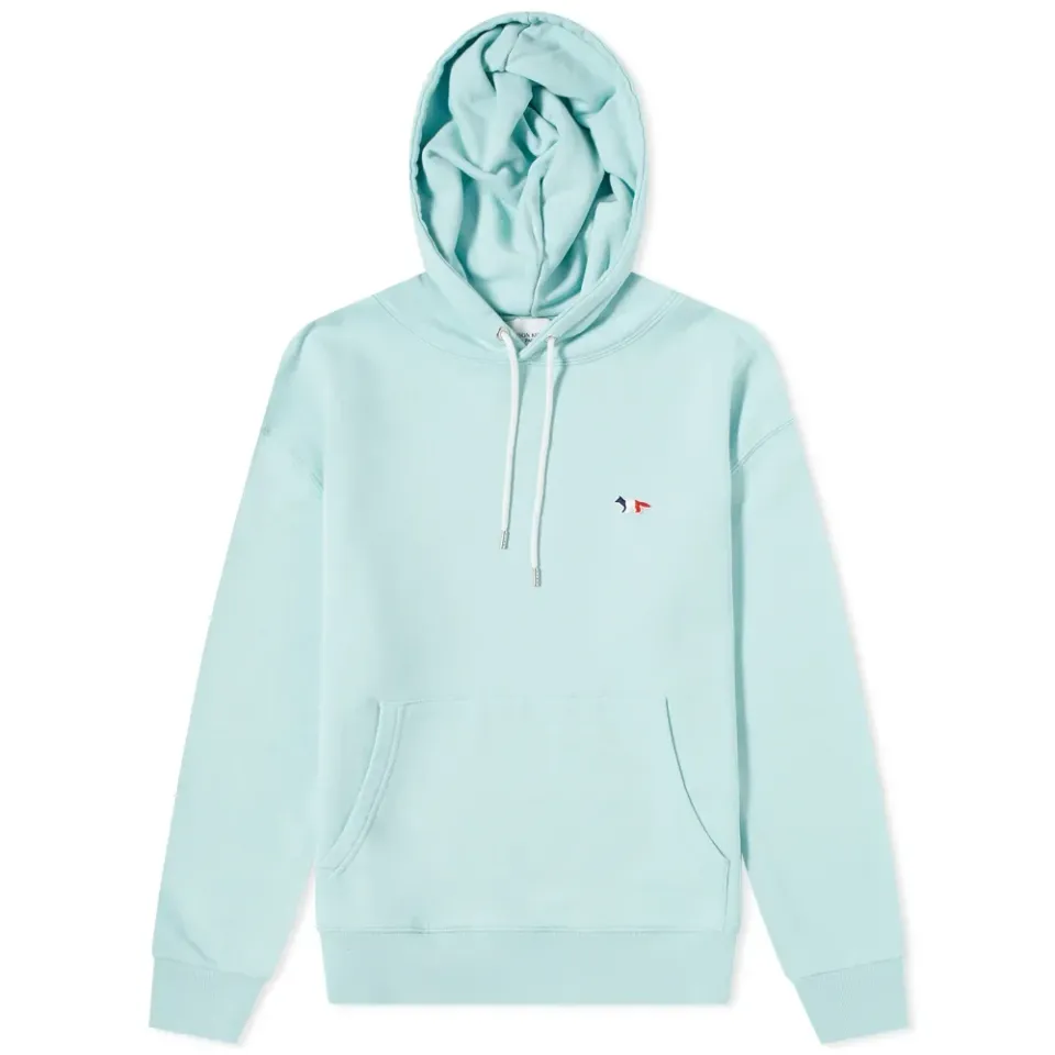 Maison Kitsuné Tricolor Fox Patch Classic Popover Hoodie