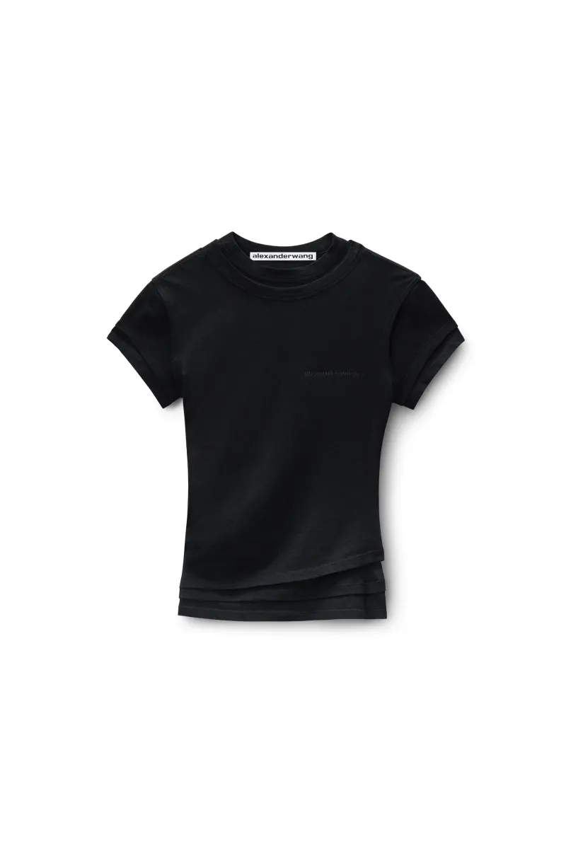 Layered Short Sleeve Tee