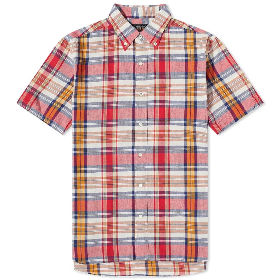 BD Short Sleeve Madras Shirt
