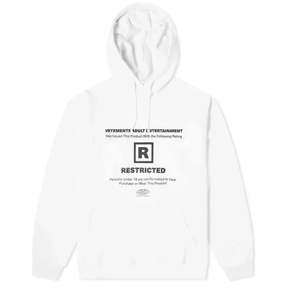 Oversized 18+ Restricted Hoodie