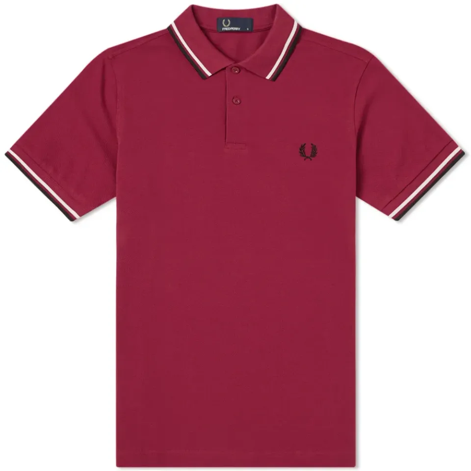 Fred Perry Slim Fit Twin Tipped Polo