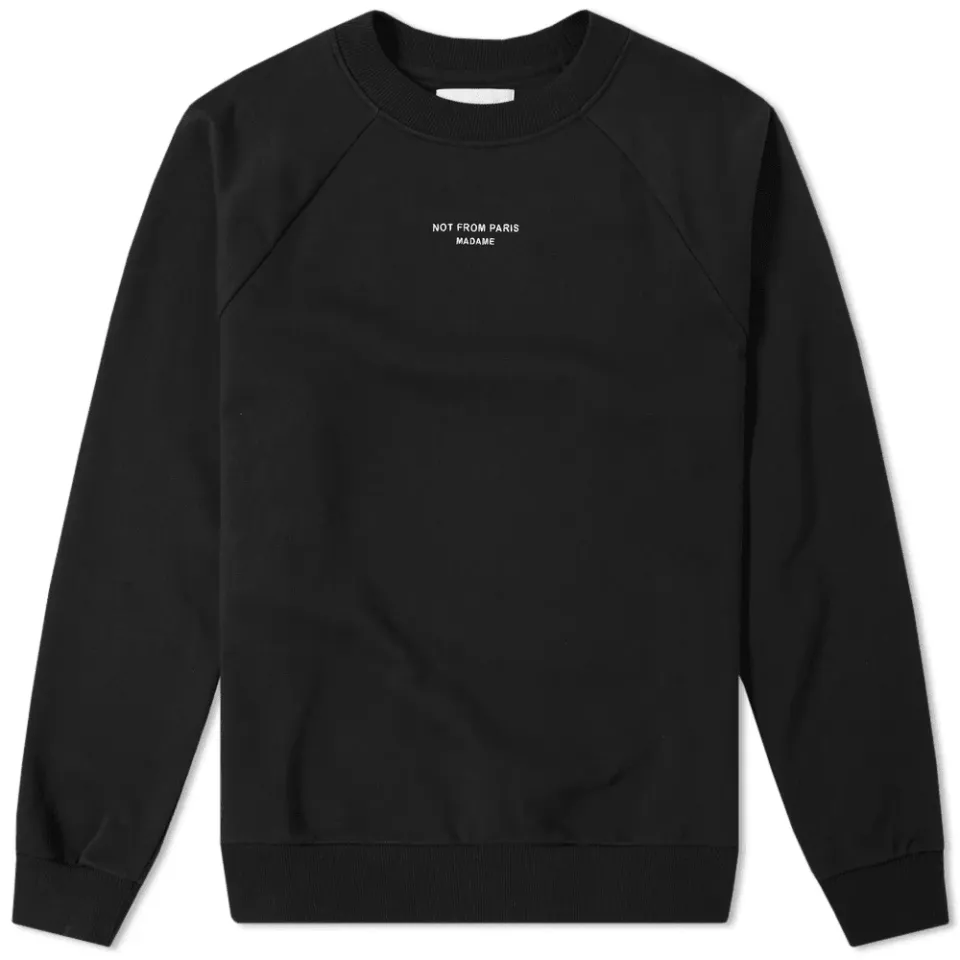 Not from Paris Small Logo Crew Sweat