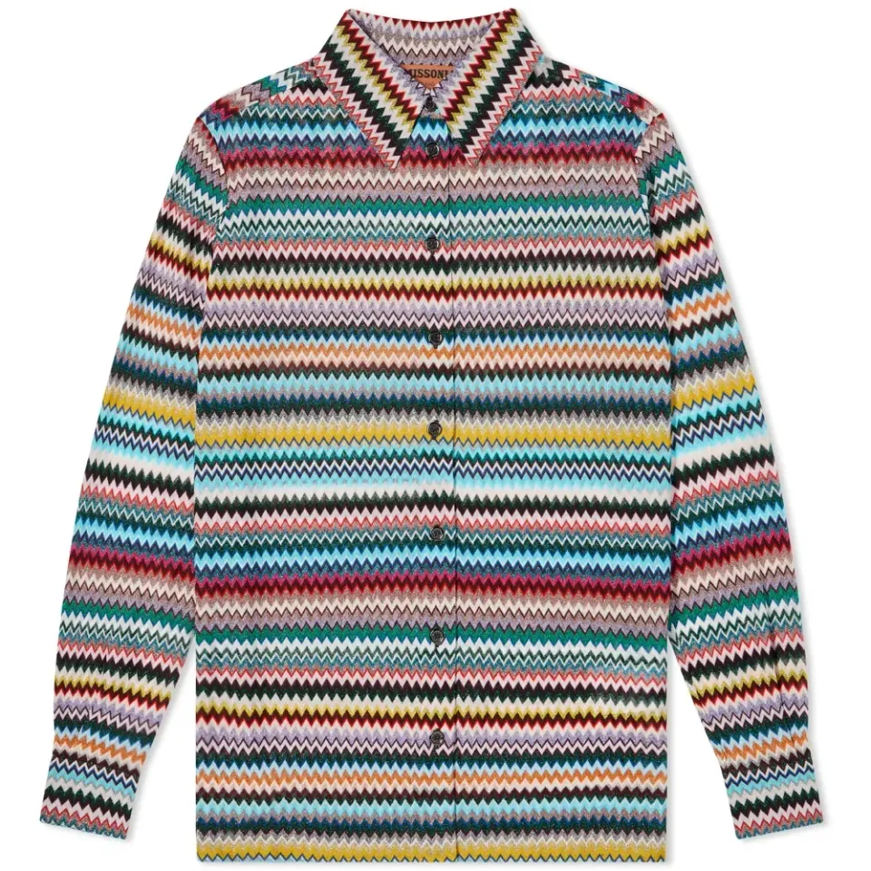 Zig Zag Knitted Shirt