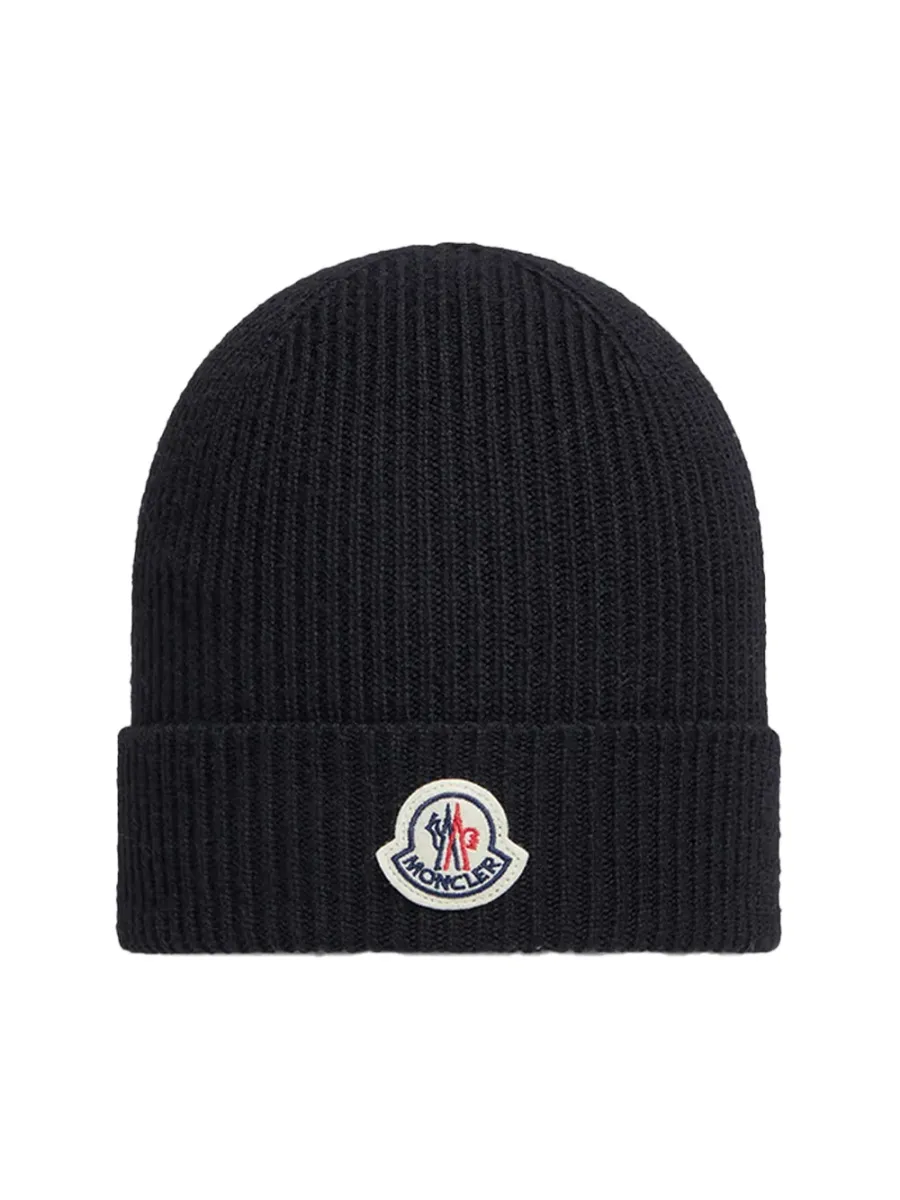 Wool Beanie Black