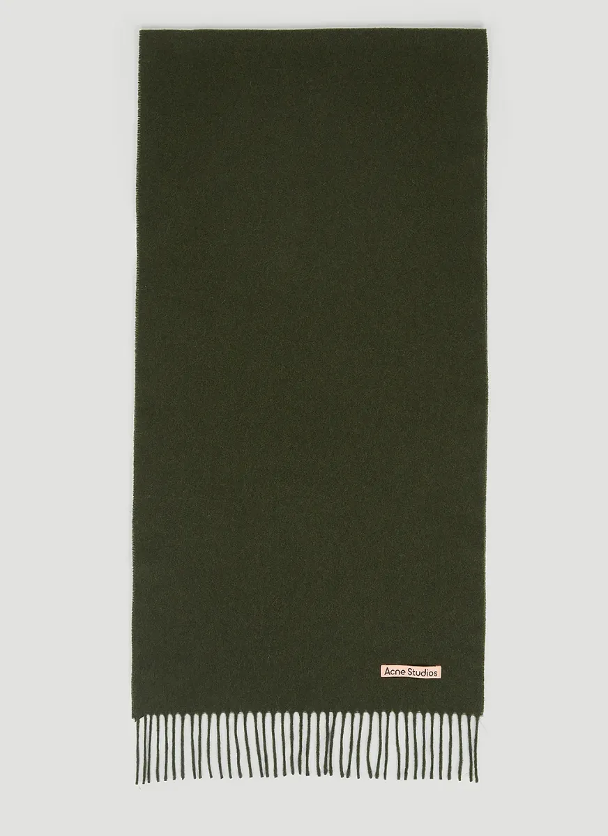 Narrow Wool Scarf