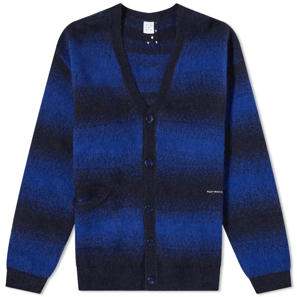 Stipe Knit Cardigan