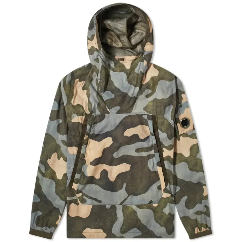 Arm Lens Camo Hooded Smock