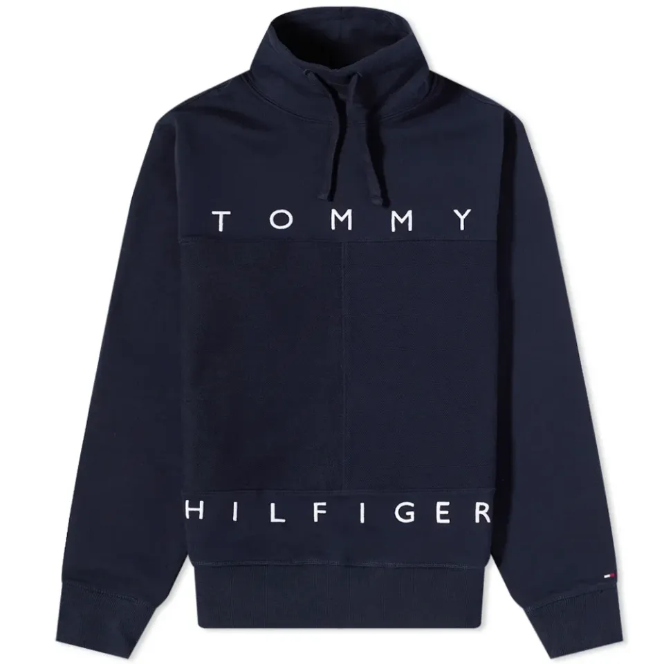 Mono Flag Mock Neck Sweat