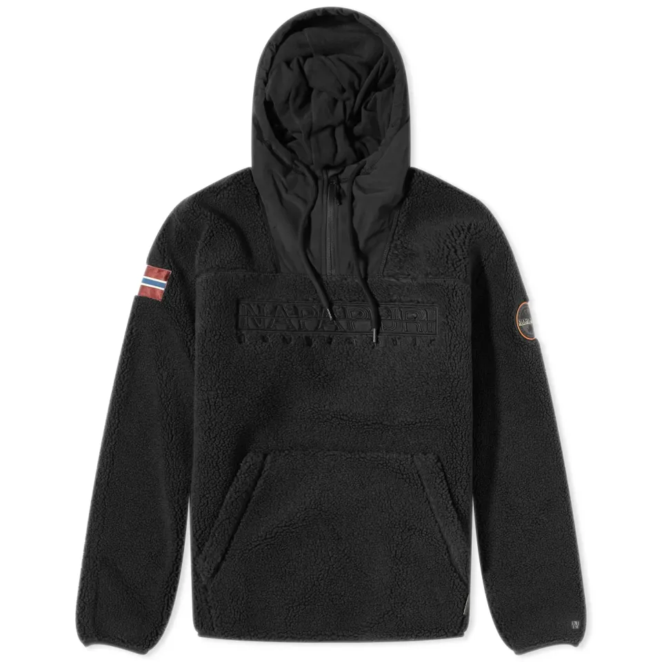 Teide Curly Fleece Half Zip Jacket