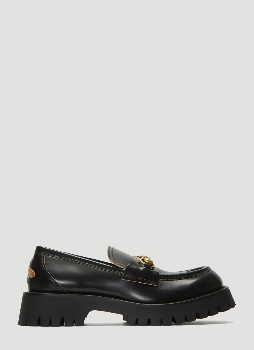 Chunky Lug Sole Loafers