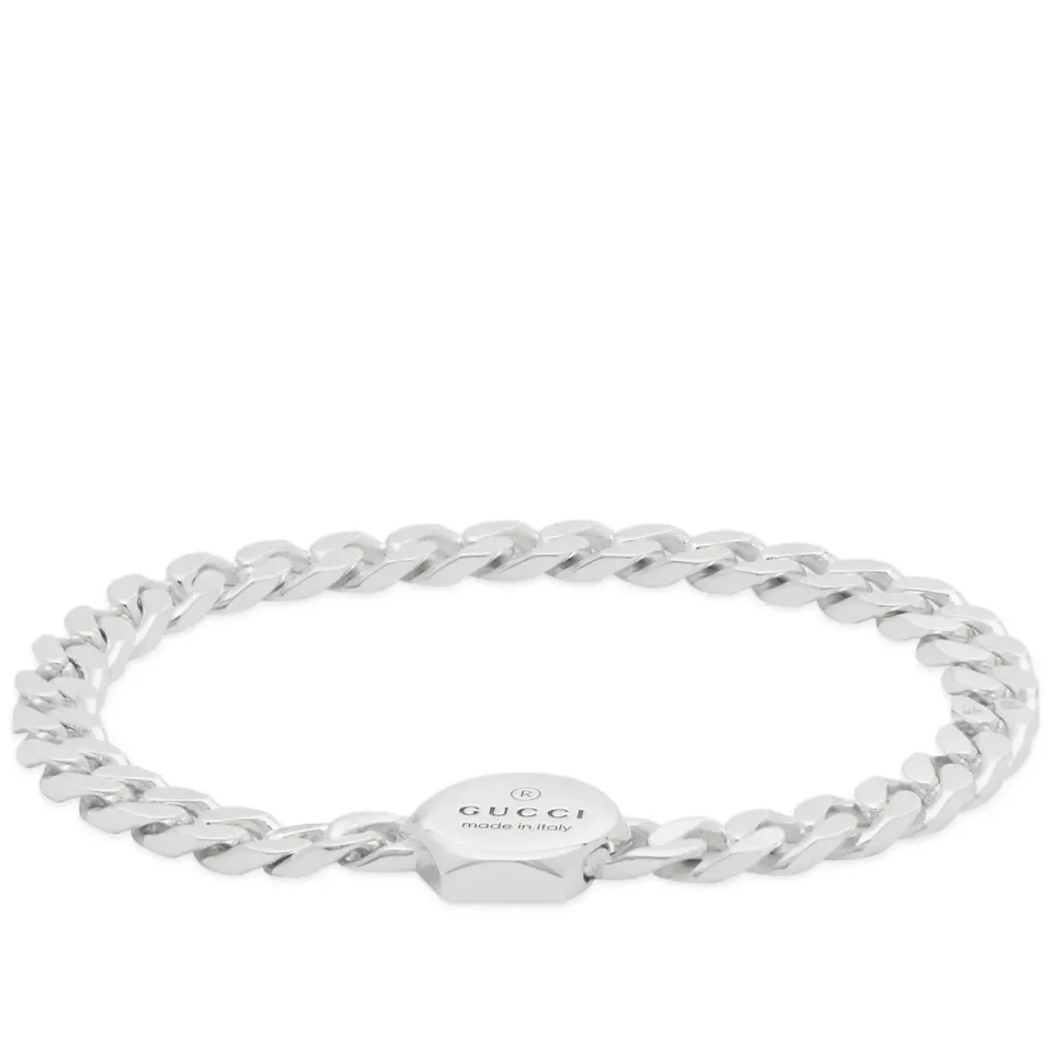 Gucci Trademark Gourmette Bracelet