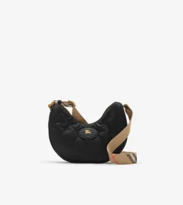 Horseshoe Crossbody Bag​ in Black - Women, Nylon