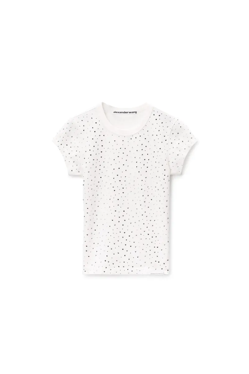 Crystal Hotfix Baby Tee