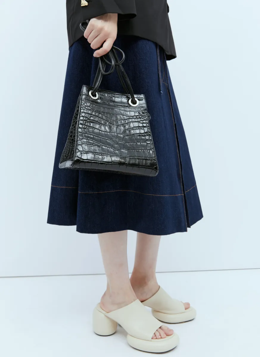Rita Bucket Leather Handbag