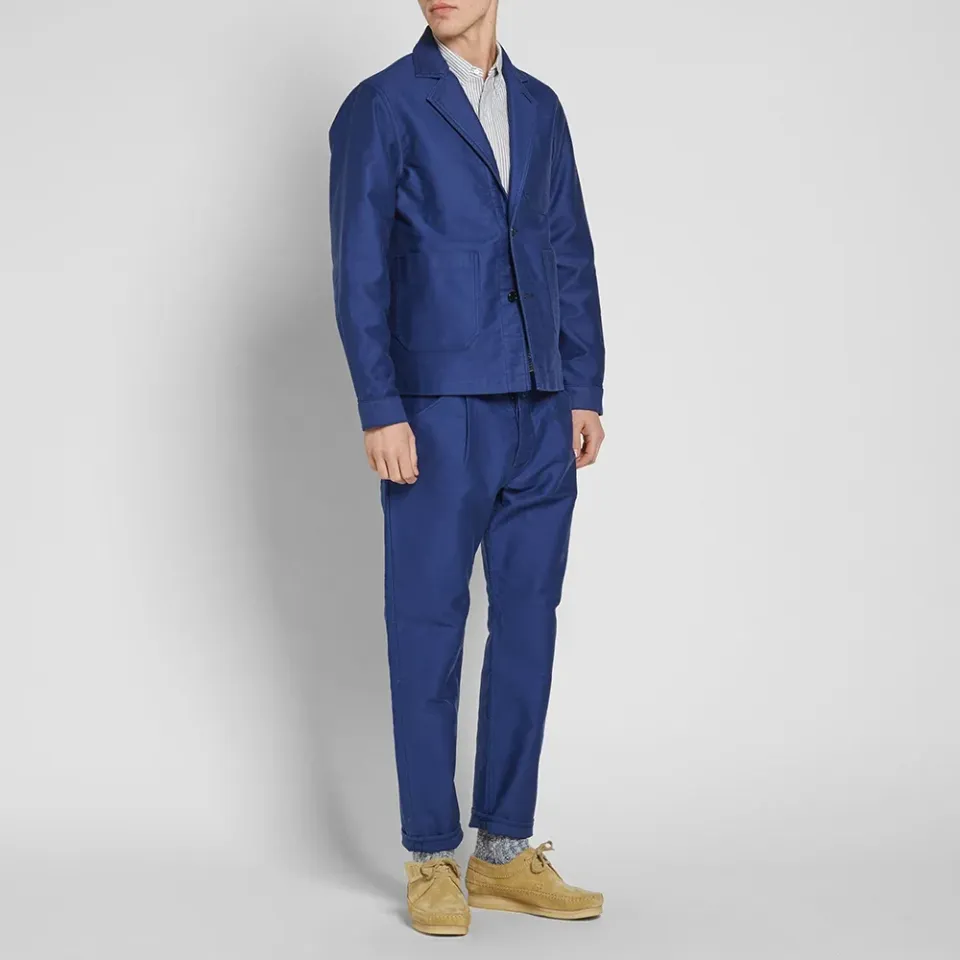 Washed Moleskin Blazer