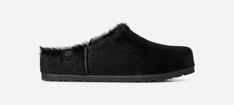 Otzo Calf Hair Clog, Leather/Wool