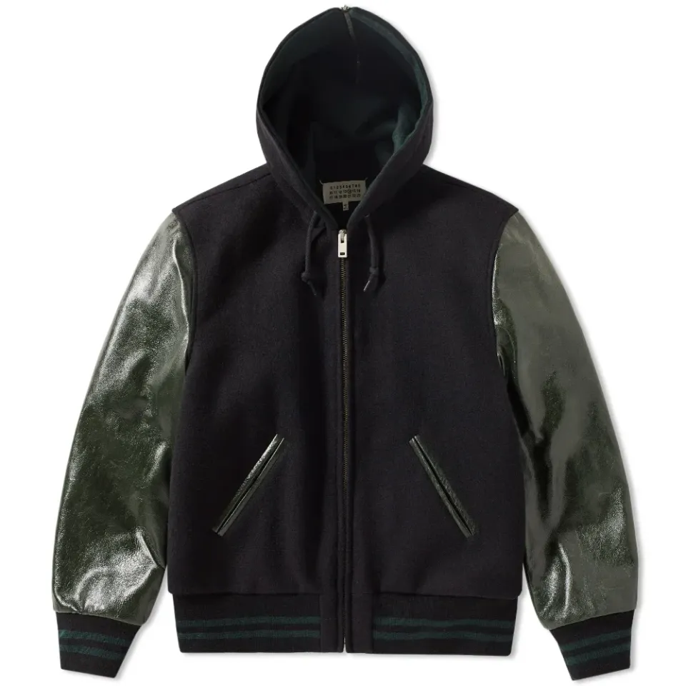 14 Leather Teddy Jacket