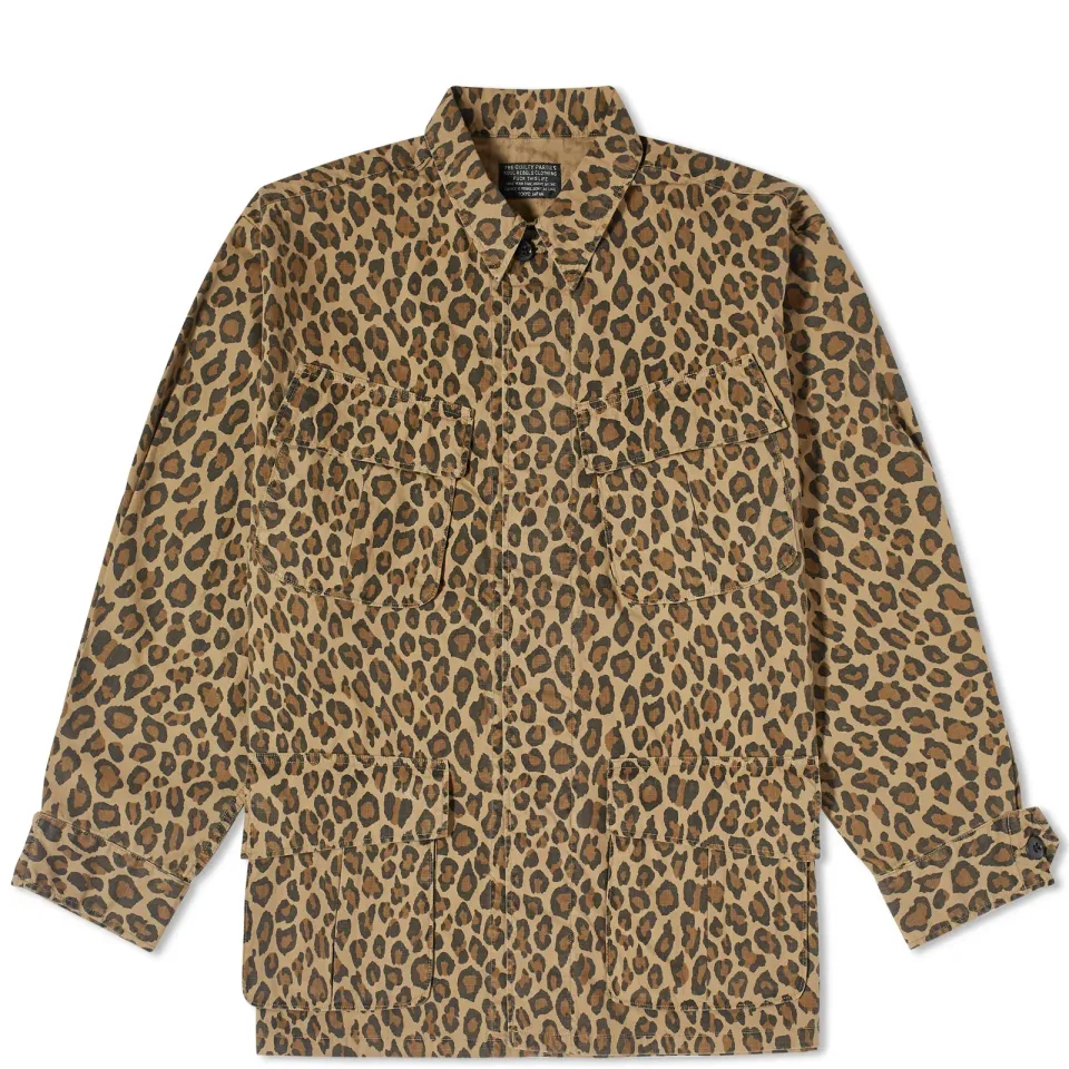 Leopard Fatigue Jacket