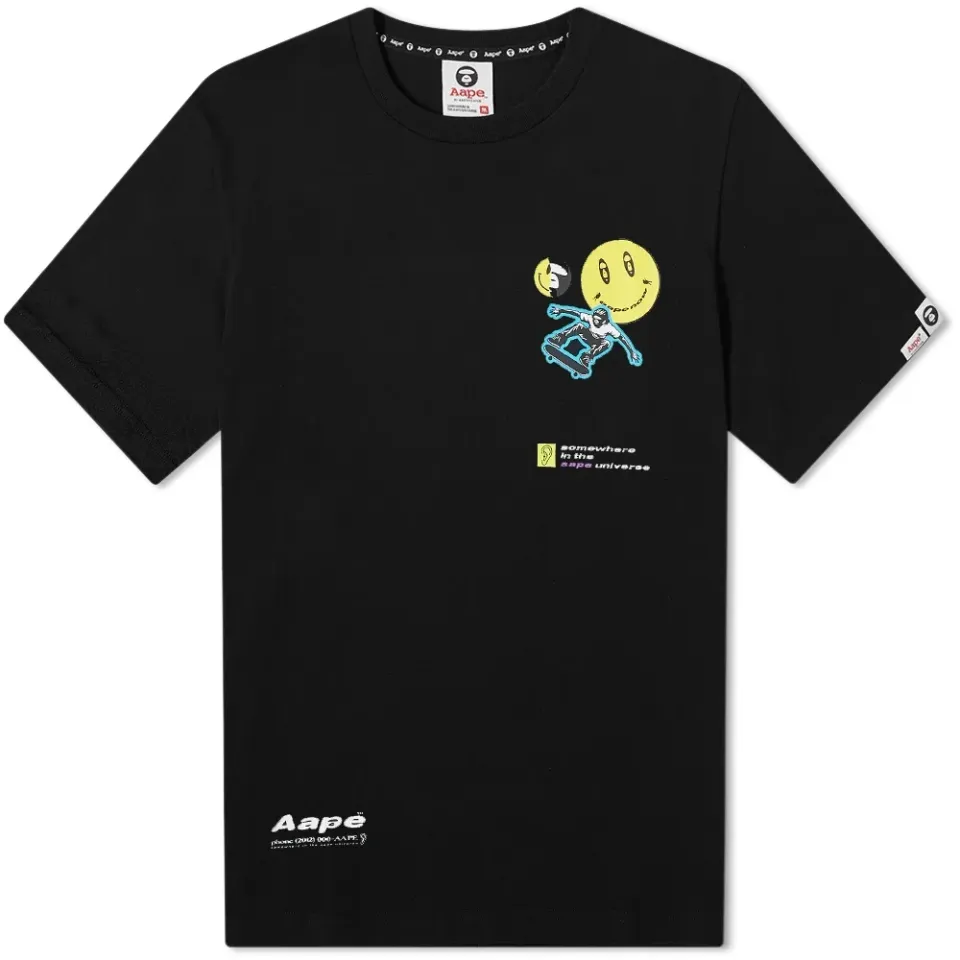 AAPE Skate Smiley T-Shirt