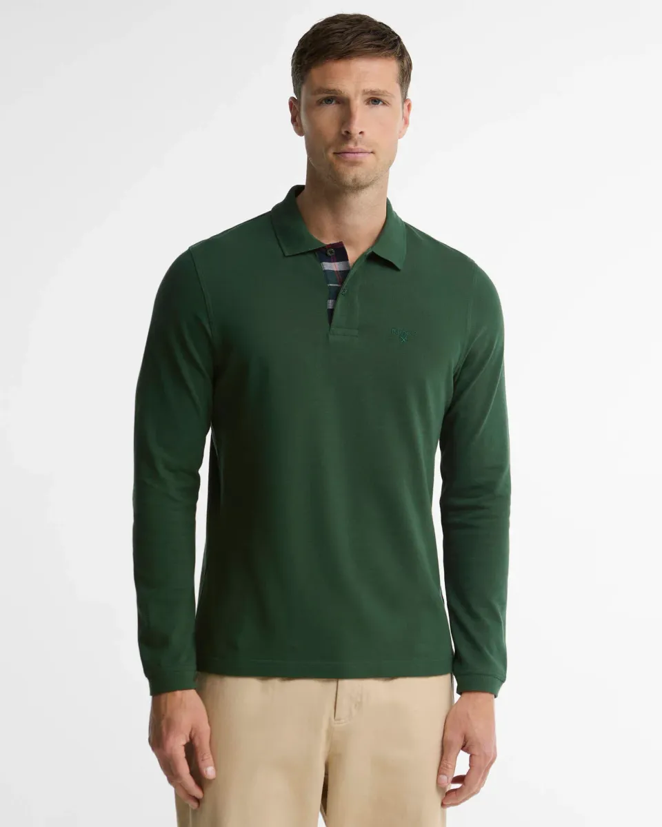 Essential Long-Sleeved Polo Shirt