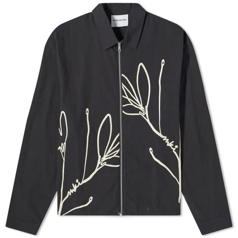 Floral Zip Jacket